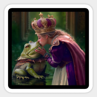 Princess and the Frog Sticker